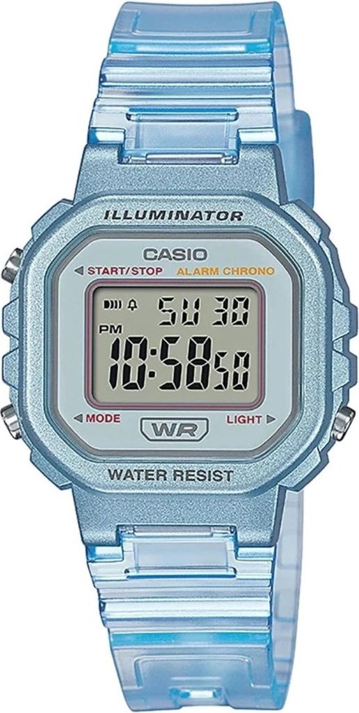 Uhr, Casio Collection, Hellblau