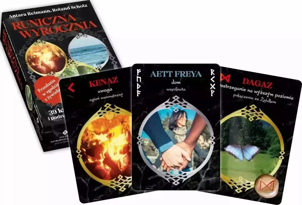 L'oracle runique : coffret de 24 runes en bois pour divination et ésotérisme