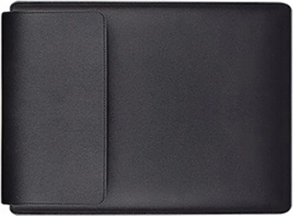 INF Elegante borsa protettiva per laptop nera da 13 pollici