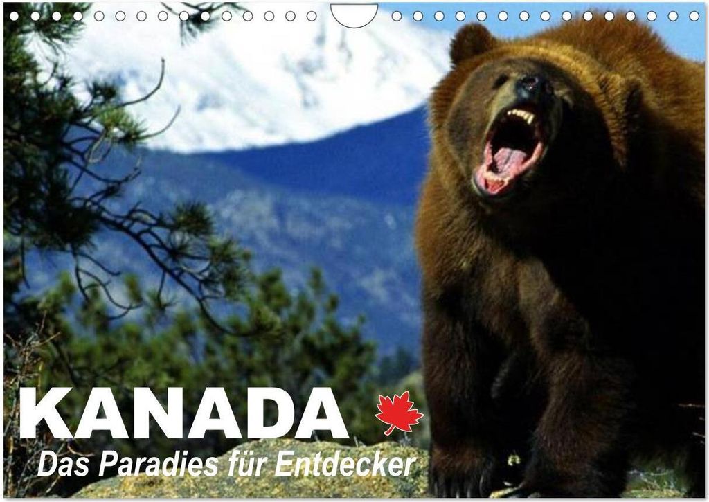 Kanada - Das Paradies für Entdecker (Wandkalender 2026 DIN A4 quer), CALVENDO Monatskalender