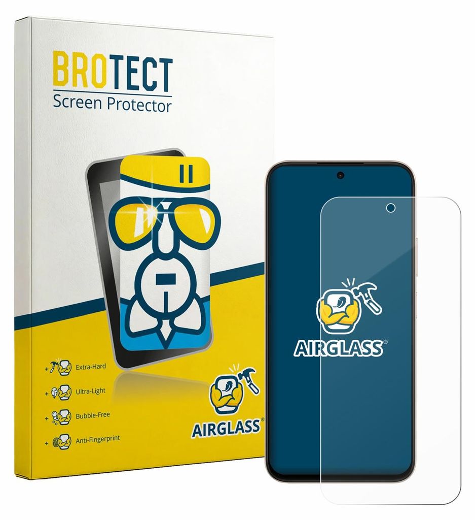 BROTECT Schutzglas für Oppo A6c Schutzfolie Panzer Folie Glas Display Schutz klar