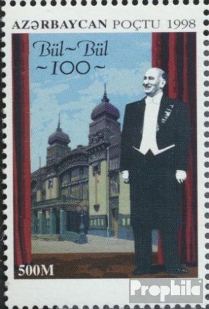 Briefmarken Aserbaidschan 1998 Mi 426 postfrisch Geburtstag von Bülbül