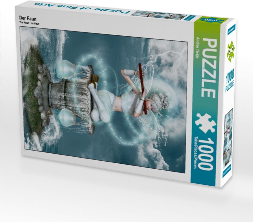 Calvendo Der Faun 1000 Teile Puzzle hoch 480x640mm, Tiettje Andrea; 7444818