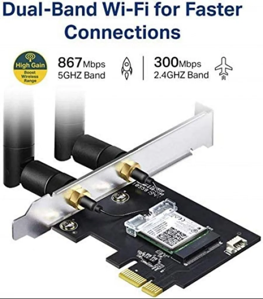 TP-Link Archer T5E Solution Wi-Fi Instable et Bluetooth pour PC de Bureau - 5