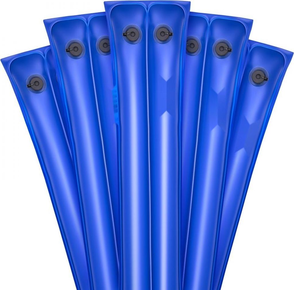 Pool Beschwerungssack 5er-Pack - 300 cm, 0,4 mm dicke PVC, Gewichtssäcke mit auslaufsicherem Schraubverschluss - Wassersäcke zur Poolabdeckung-Be...