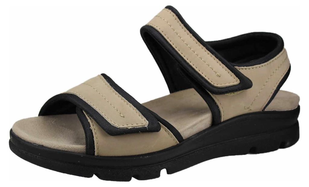 Aco Komfort Sandalen Damen 363836363238 Beige 38 EU