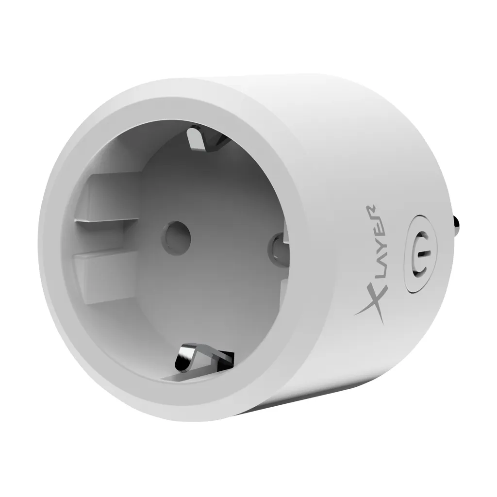 XLAYER 217237 Smart Echo Single Prise Connectée Wi-Fi Programmable - 2