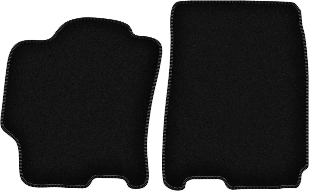 Tappetini Mazda 323 BJ Velluto Nero Wielganizator | Set 2 Pezzi Su Misura