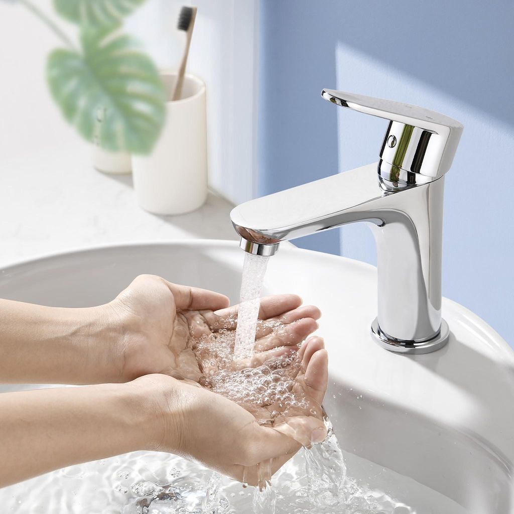 HOMELODY Wasserhahn Bad，Waschbecken Produktbild 