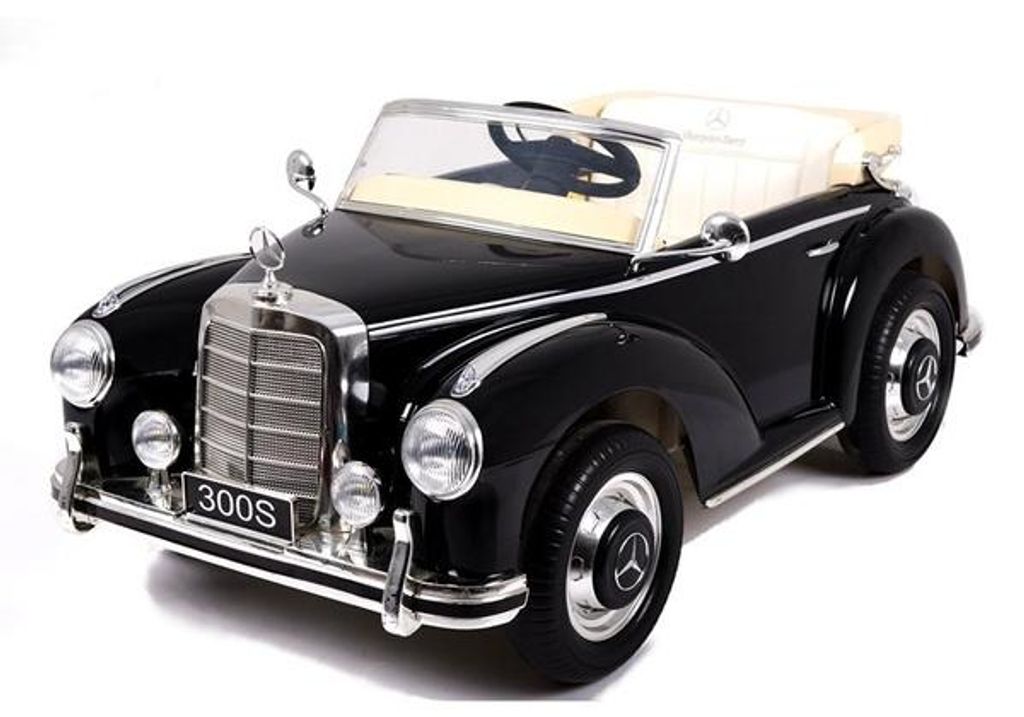 Mercedes Benz Oldtimer 300s Kinderfahrzeug Elektrofahrzeug Produktbild 