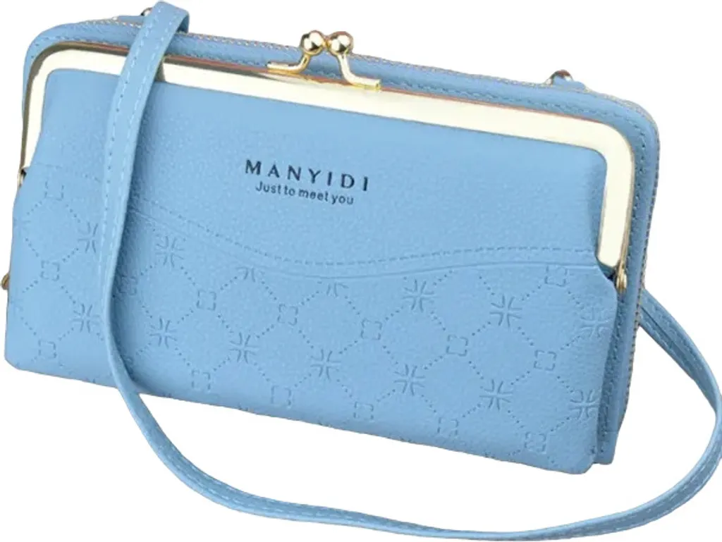 Marsupio Crossbody Lea Blu KP25218 - Eleganza Artigianale in Blu Navy