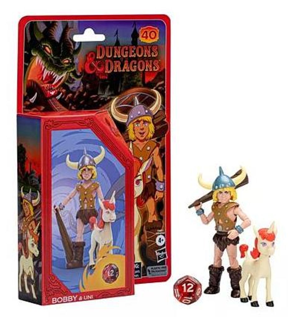 Satz von 2 Figuren Dungeons and Dragons Bobby und uni Produktbild 