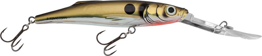 Salmo Freediver SDR Wobbler Gold Black Back 7cm