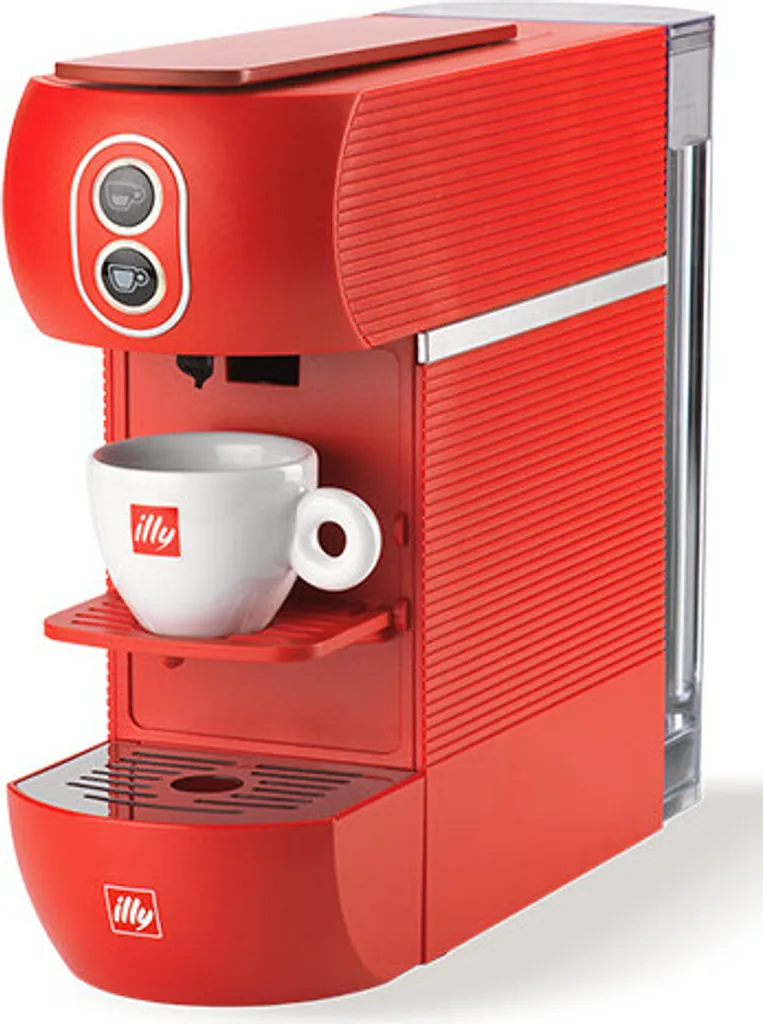 Machine à café Illy E.S.E Rouge compacte avec système de chauffe rapide - 7