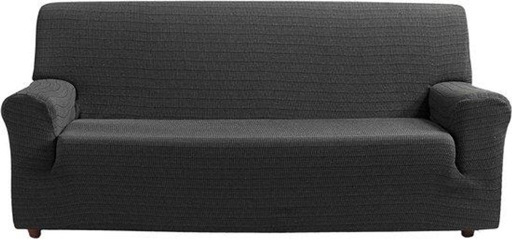 Elastisches Sitzpolster - Sitzüberwurf Sofa - Sitzschutz - Reißfester Jacquard-Stoff - 210-230 cm - Grau
