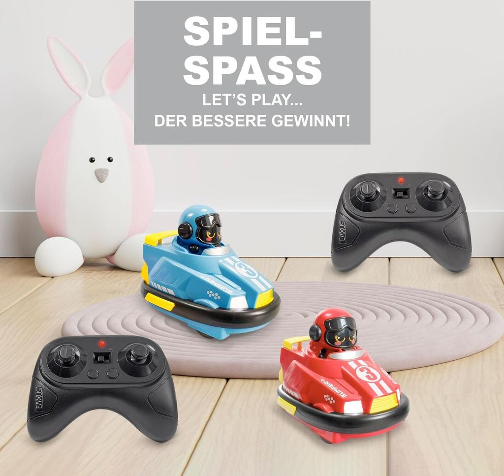 Collision Cars, ferngesteuerte RC-Boxautos, 2 Bumper Car Produktbild 5