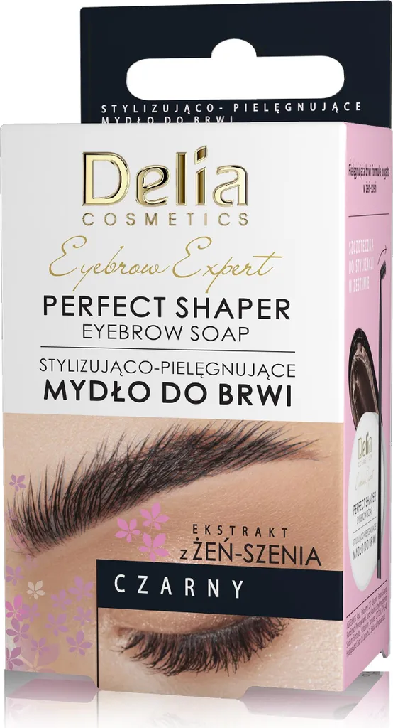 Delia Eyebrow Expert Sapone Modellante Nero 10ml - Effetto Sguardo Intenso - 1