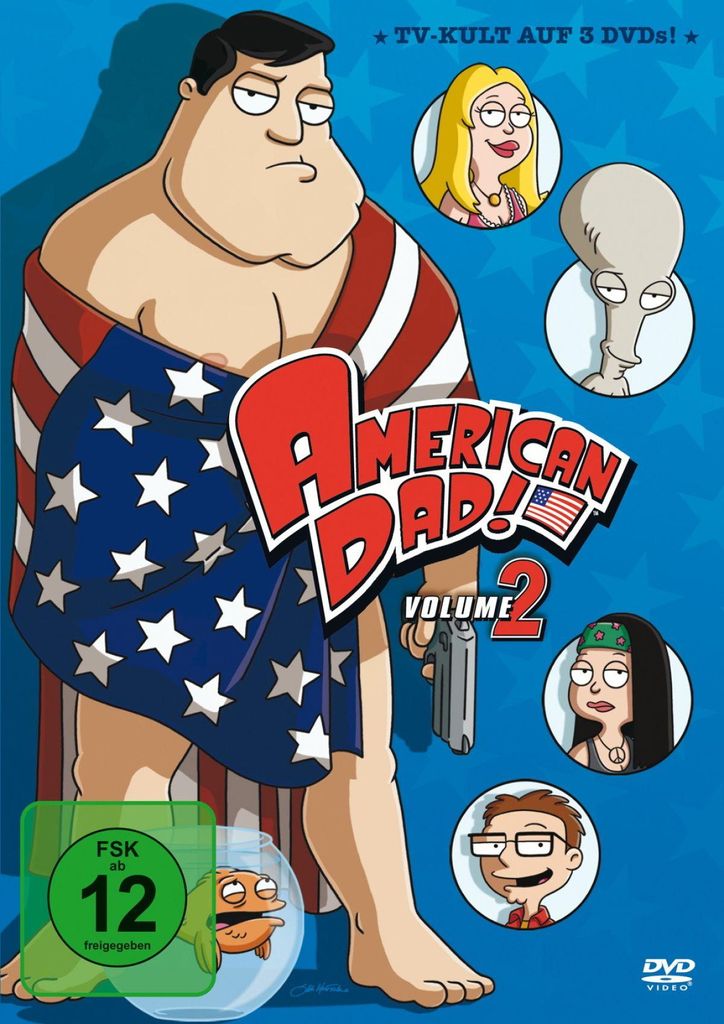 American Dad - Season 2 (3 DVDs) Produktbild 