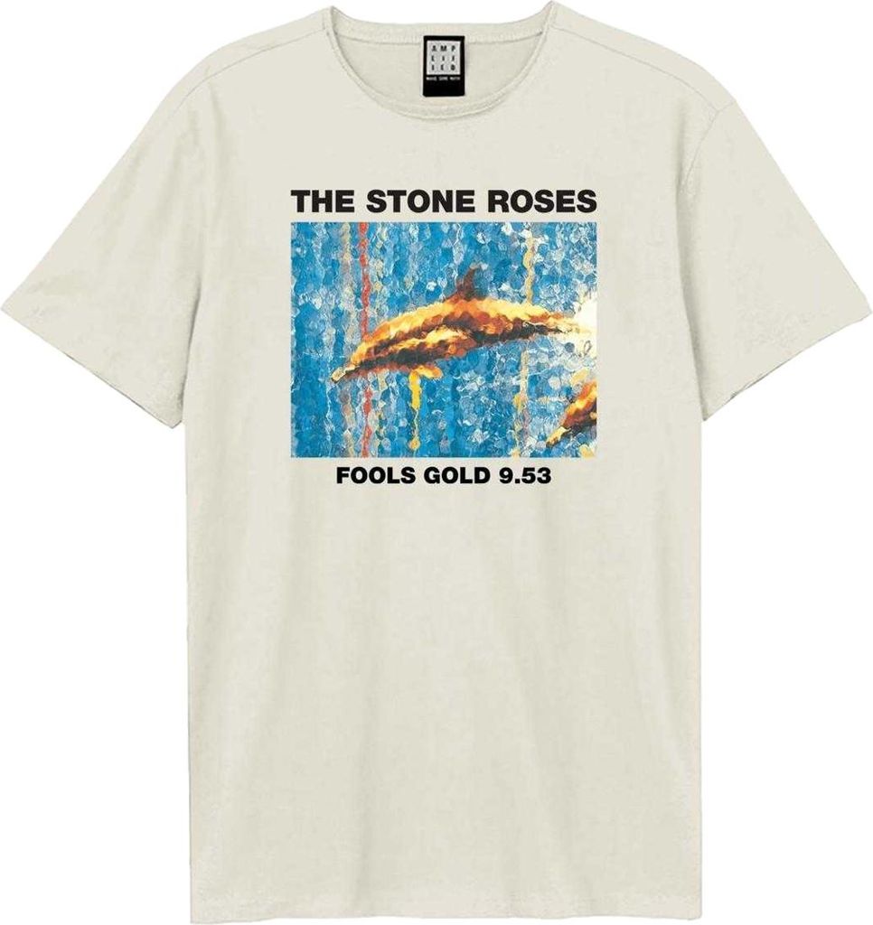 Amplified - "Fools Gold" T-Shirt für Herren/Damen Uni GD4105 (XS) (Altweiß)