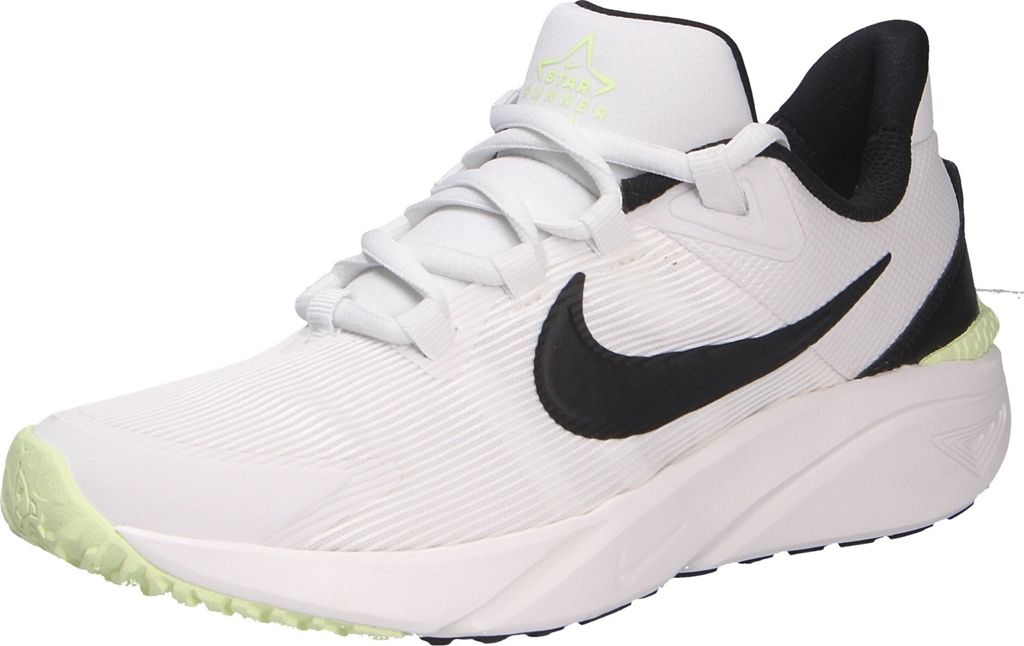 Nike Star Runner Sportschuhe Kinder Sneaker Laufschuh Weiß Freizeit, Schuhgröße:EUR 37.5 | US 5Y