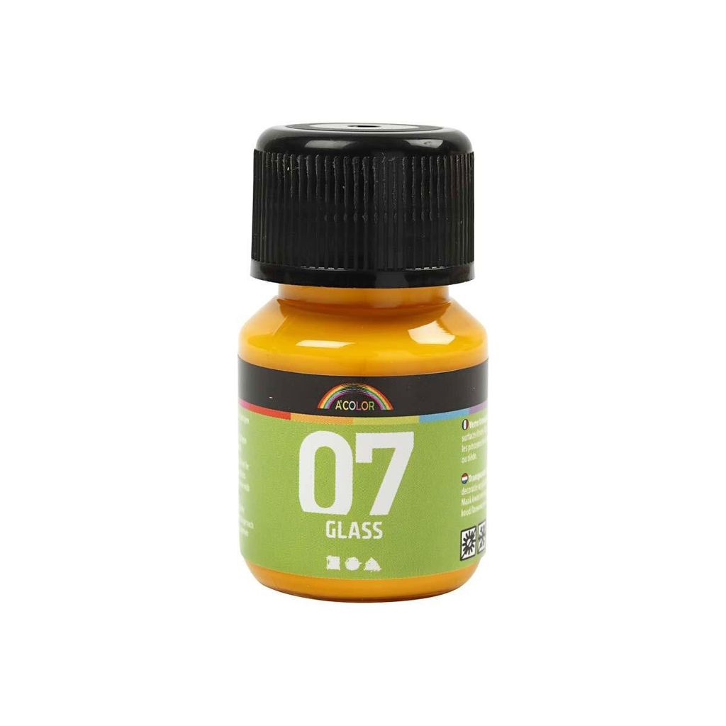 A-Color transparente Glasfarbe 30 ml gelb