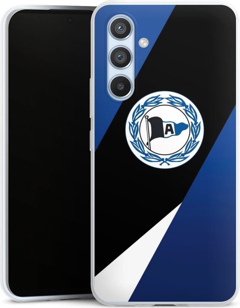 DeinDesign Slim Hülle für Samsung Galaxy A54 5G Silikon Case Ultra Dünn Handyhülle Arminia Bielefeld DSC Offizielles Lizenzprodukt
