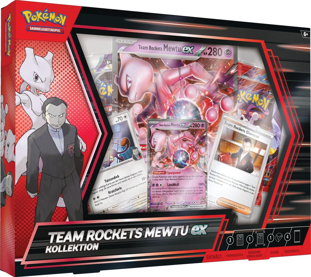 Pokémon Sammelkarten|Amigo Pokémon EX Box Juni 2025 Produktbild 