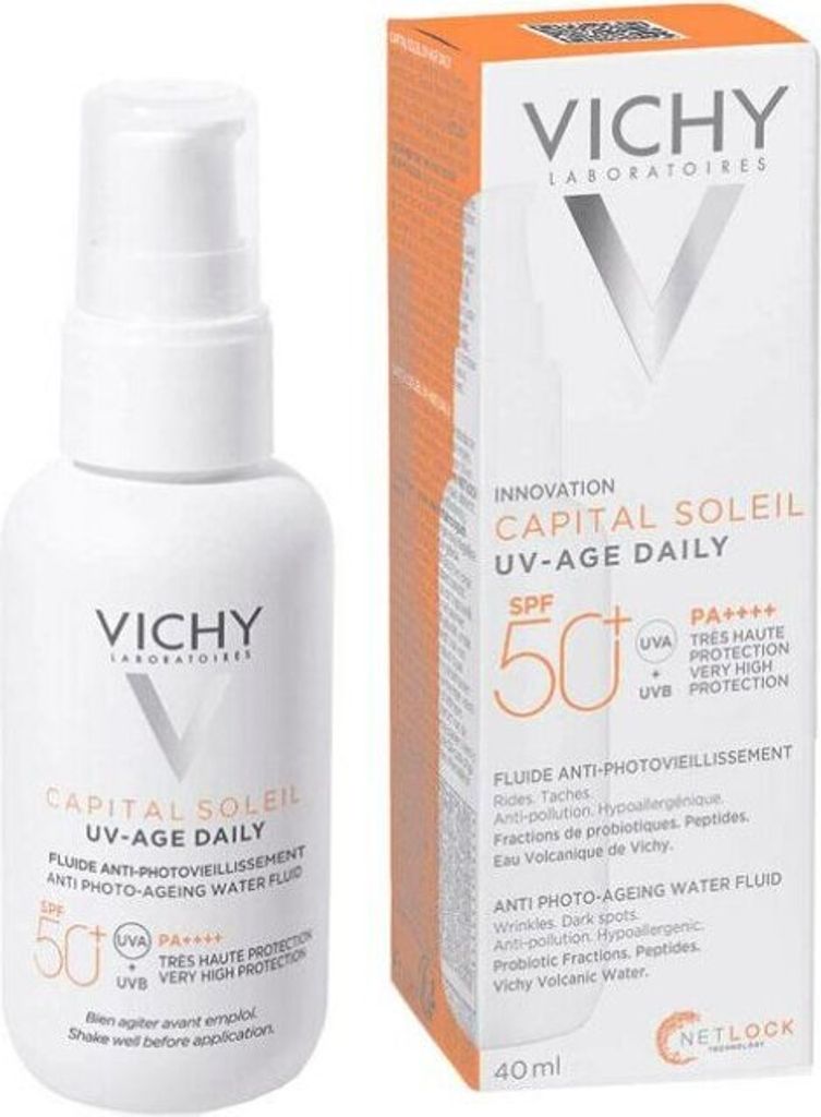 CAPITAL SOLEIL uv-age daily water fluid con color SPF50+ 40 Obrázek produktu 
