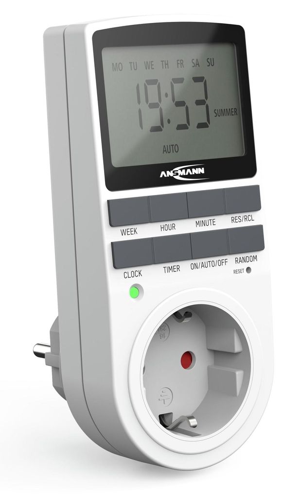 ANSMANN Zeitschaltuhr, Steckdose, digital mit 10 Produktbild 