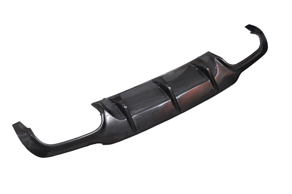Carbon Diffusor Heck Heckdiffusor Stoßstange Spoiler für Mercedes W204 C204 AMG C63 MOPF