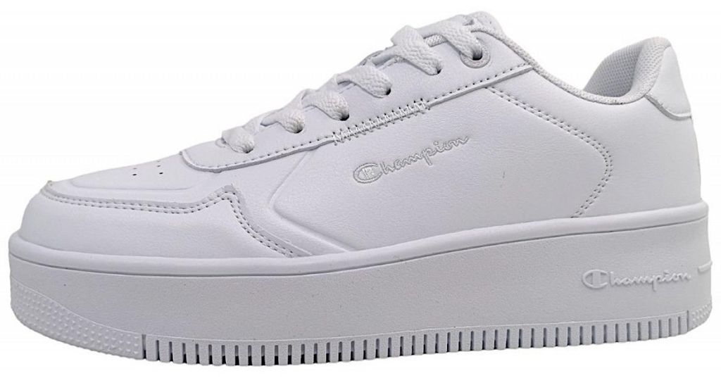 Champion REBOUND PLATFORM LOW Low Sneaker Weiß in Gr. 40.5 Produktbild 
