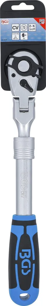 Cliquet 1/2 coudé extensible BGS pour accéder aux endroits difficiles - 6