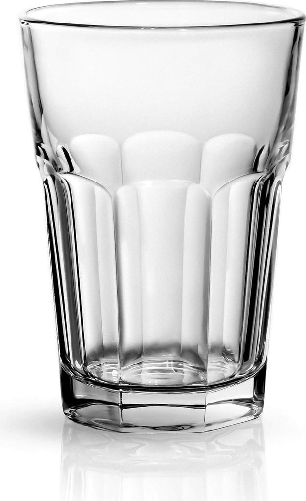 Set von 6 Caipirinha Longdrinkgläser 350 ml - Spülmaschinenfest