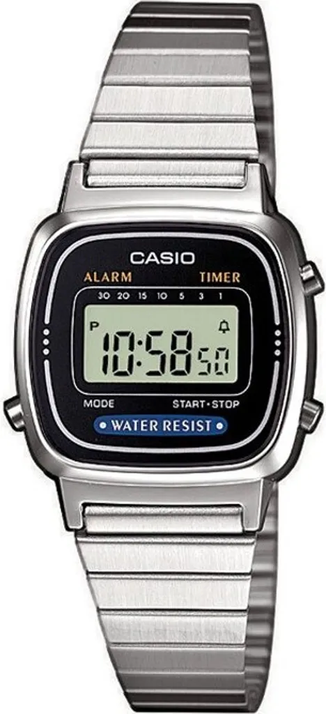 Fini les Retards avec la Montre Casio LA670WEA-1EF à Alarme et Minuteur