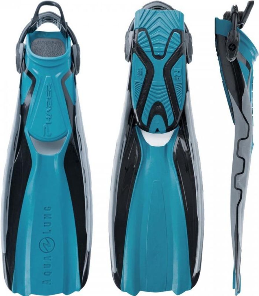 Aqualung Phazer Tauchflossen Blau M Blau M