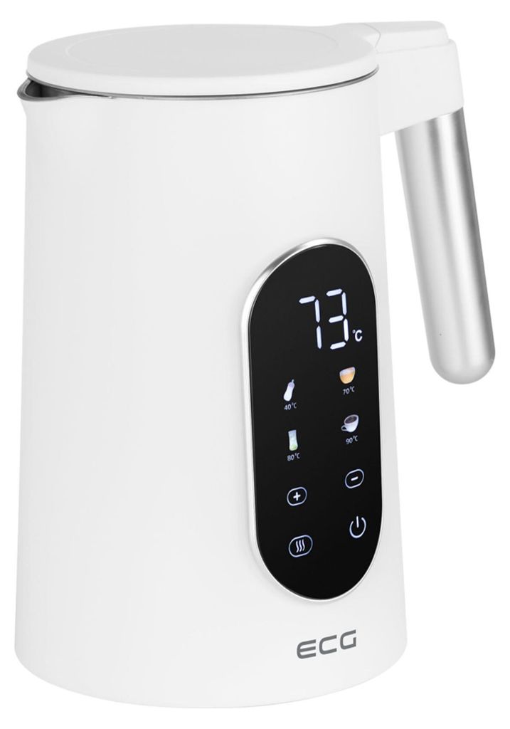ECG RK 1799, 1,7 l, 2200 W, Biały, Plastik, Stal Zdjęcie produktu 