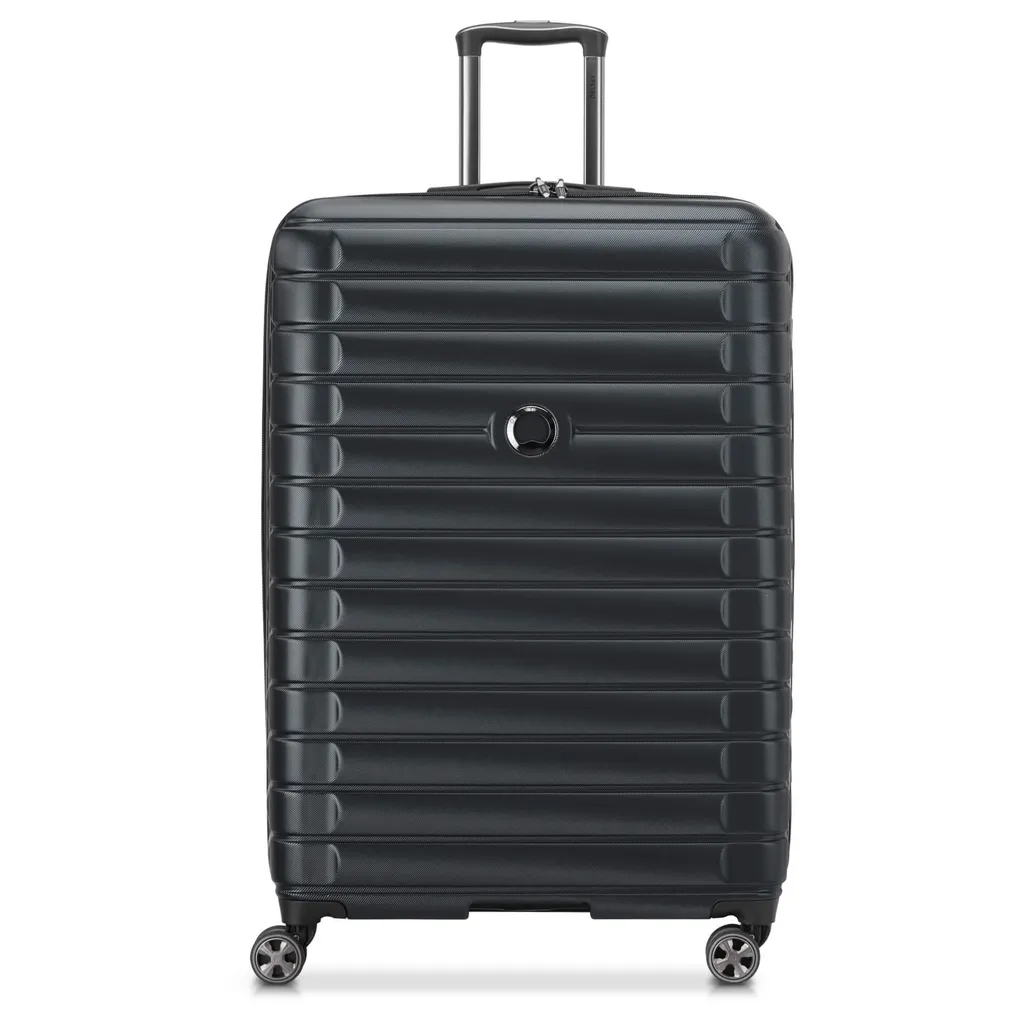 Delsey Shadow 5.0 Grande Valise 82 cm Noire - Idéale Long Séjour et Famille