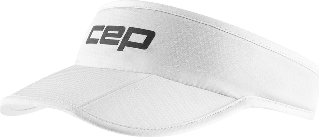 cep CEP Unisex Core Run Foldable Visor white