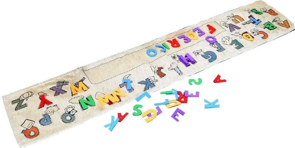 Tapis de jeu pour les lettres alphabet en mousse souple pour enfants