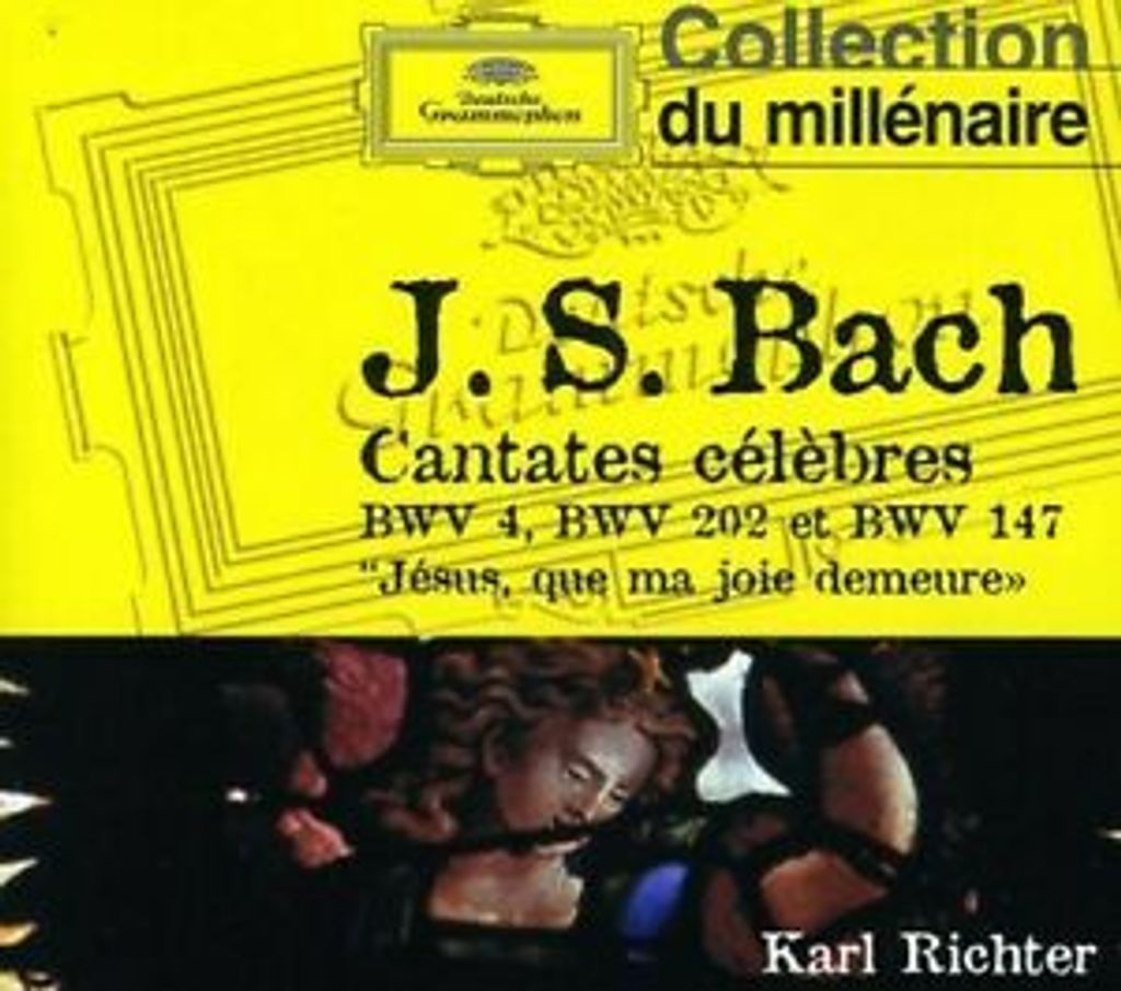 Karl Richter : Bach J S: Cantates Celebres BWV 4 202 & CD