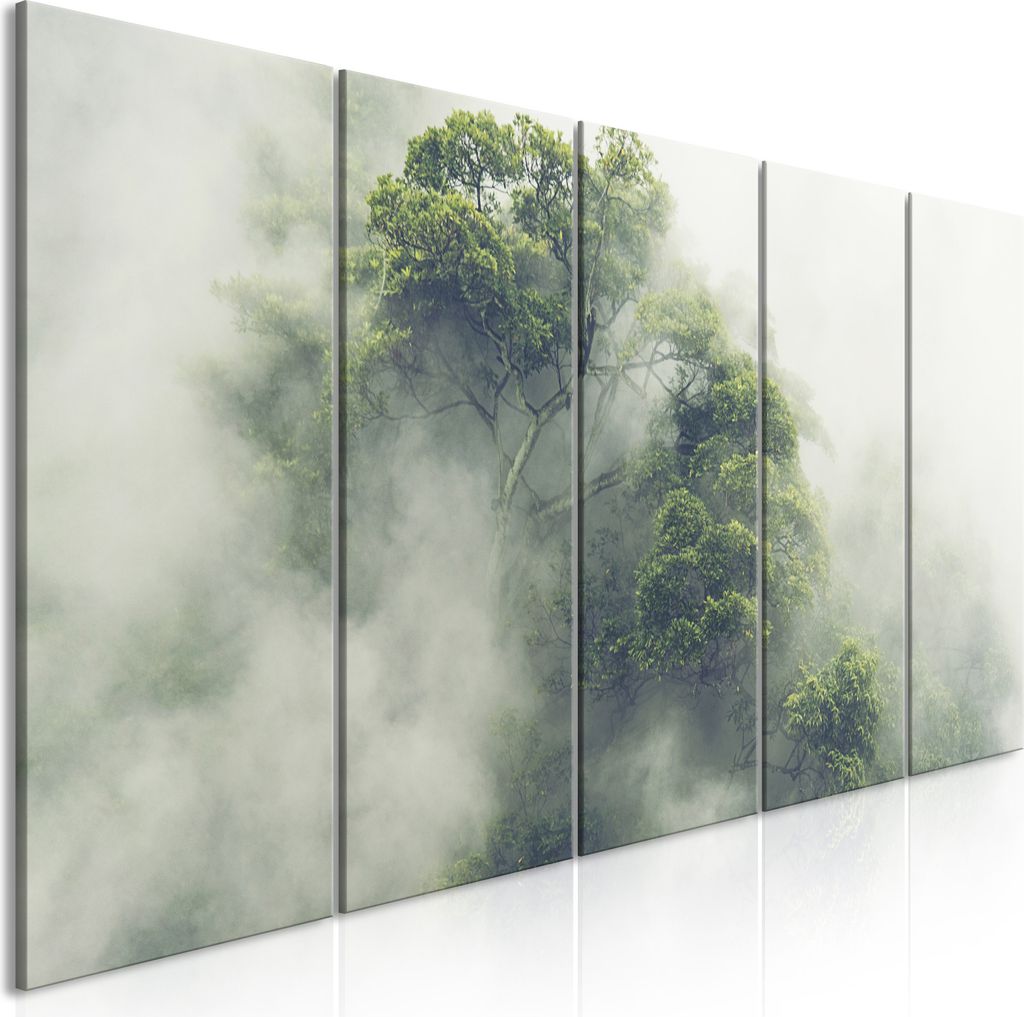Modernes Wandbild b-B-0487-b-m (100x40 cm) - 5 Teilig Produktbild 