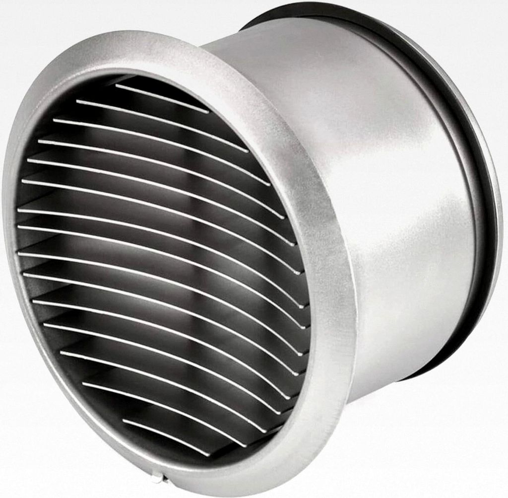 P-TURBO 150 Außenjalousie aus Edelstahl/Compair flow (System Ø 150)