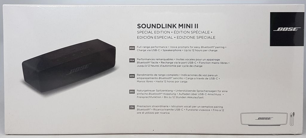 Bose SoundLink Mini II Special Edition schwarz Produktbild 9