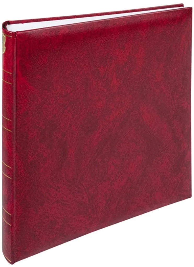 Album photo pour souvenirs de famille Henzo Basicline rouge 70 pages