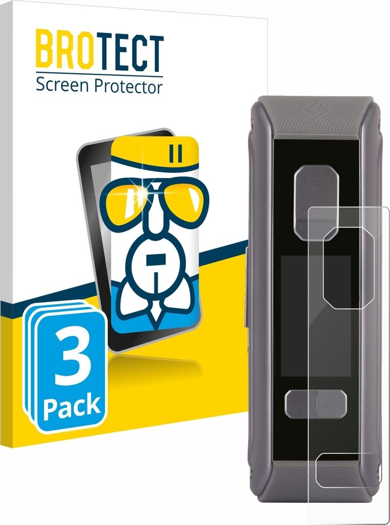 3x BROTECT Schutzglas für GeekVape Aegis Max2 / Max100 Schutzfolie Panzer Folie Glas Display Schutz klar