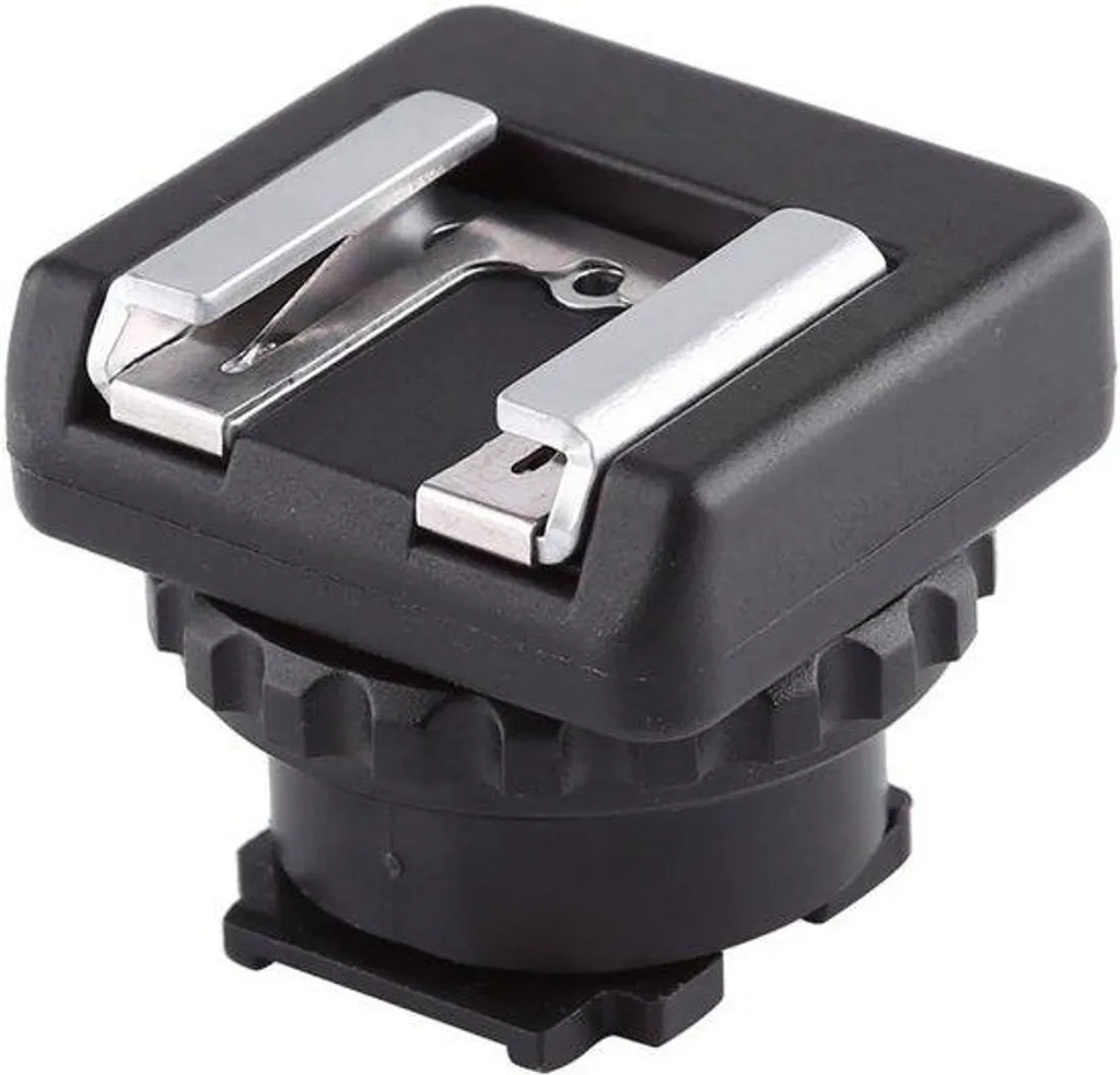 Adaptateur Griffe Multi-Interface DV Noir - Fixation Caméra Universelle