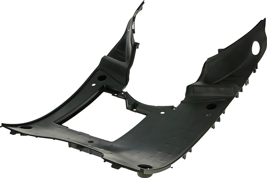 Carénage de sol noir pour QT-9 idéal pour rénovation de scooter
