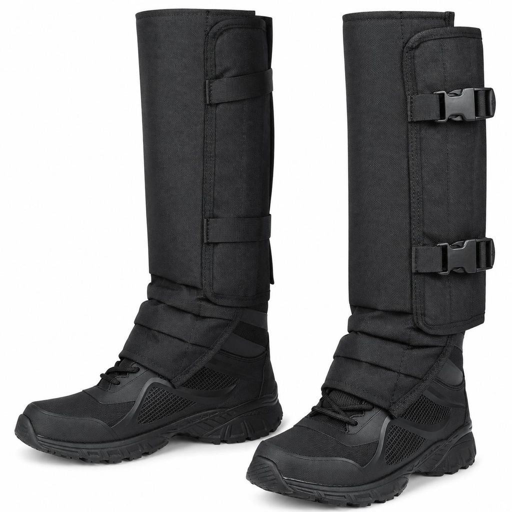 Schützende Gamaschen gegen Schlangenbisse – HIKEPROTECT Produktbild  KI-generiertes Bild