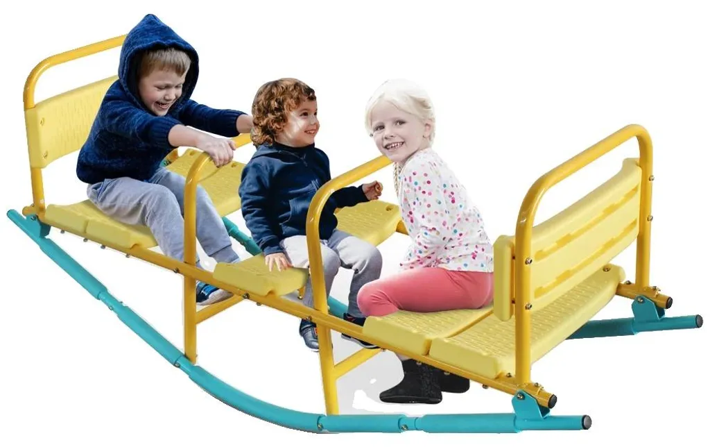 Portique balançoire d'extérieur pour enfant - Jeu de plein air robuste