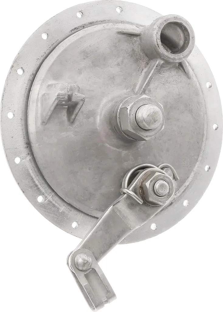 Moyeu avant plein MOFA SL1 robuste - Finition chrome pour restauration